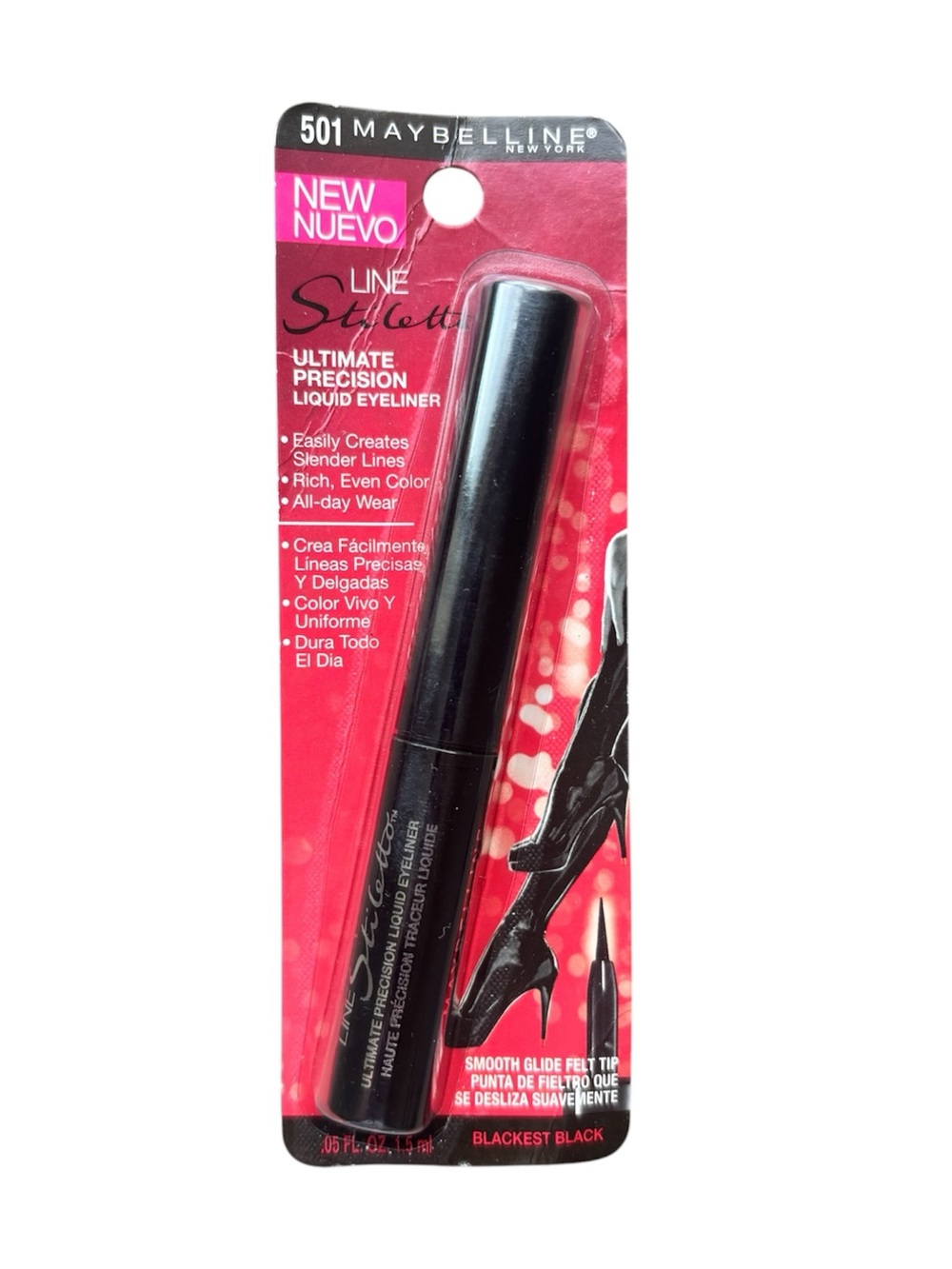 Maybelline Line Stiletto Ultimate Precision Liquid Eyeliner - Black